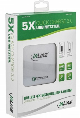 InLine 31509W mobile device charger Universal White AC Indoor – image 3