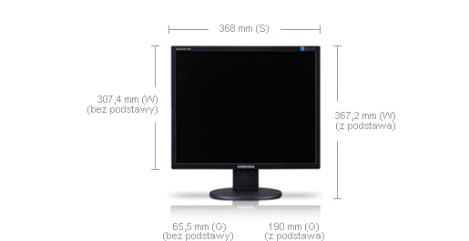 Samsung 743N 17" LCD 1280x1024 75Hz – image 2