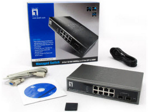 LevelOne GSW-0890 network switch Managed L2 Black – image 5