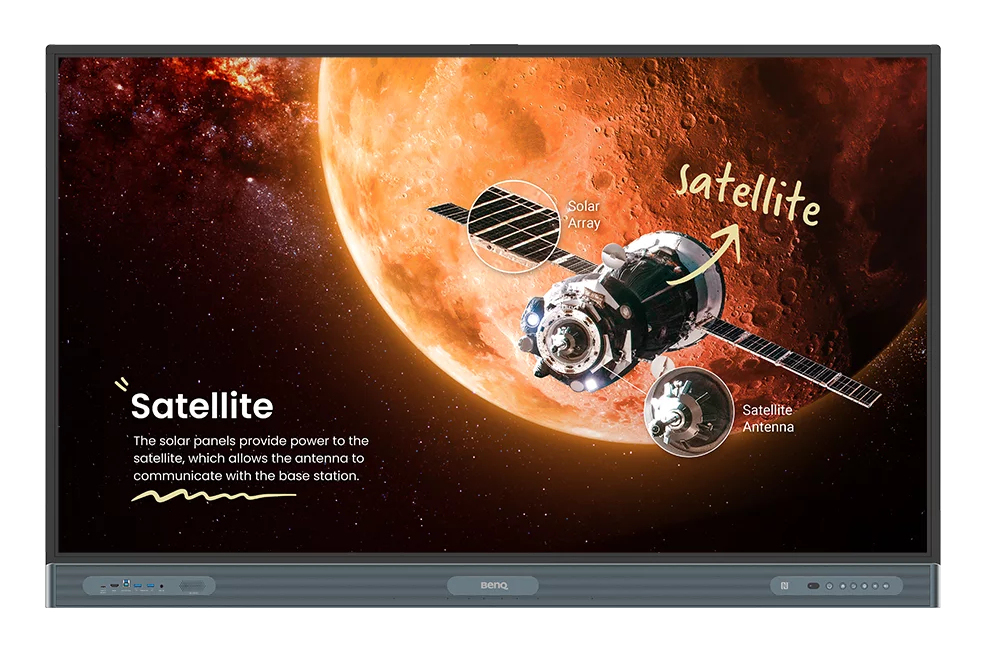 Resim BenQ Board Pro RP6504 65" 4K UHD Etkileşimli Ekran