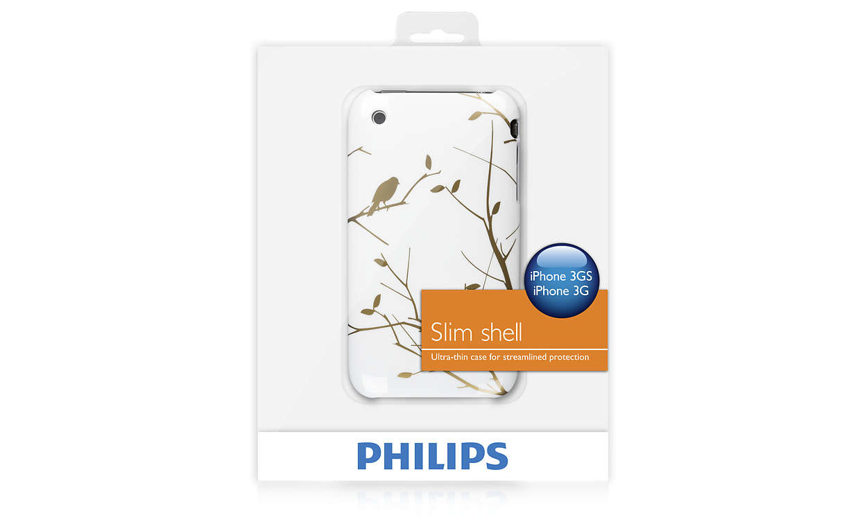 Philips DLM1305/17 mobile phone case Cover Gold, White – image 3