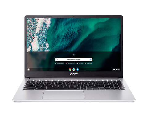 Acer Chromebook NX.KB9EB.003 ноутбук Intel® Celeron® N N4500 Хромбук 39,6 cm (15.6") Full HD 8 GB DDR4-SDRAM 64 GB Флеш Wi-Fi 6 (802.11ax) ChromeOS Серебристый