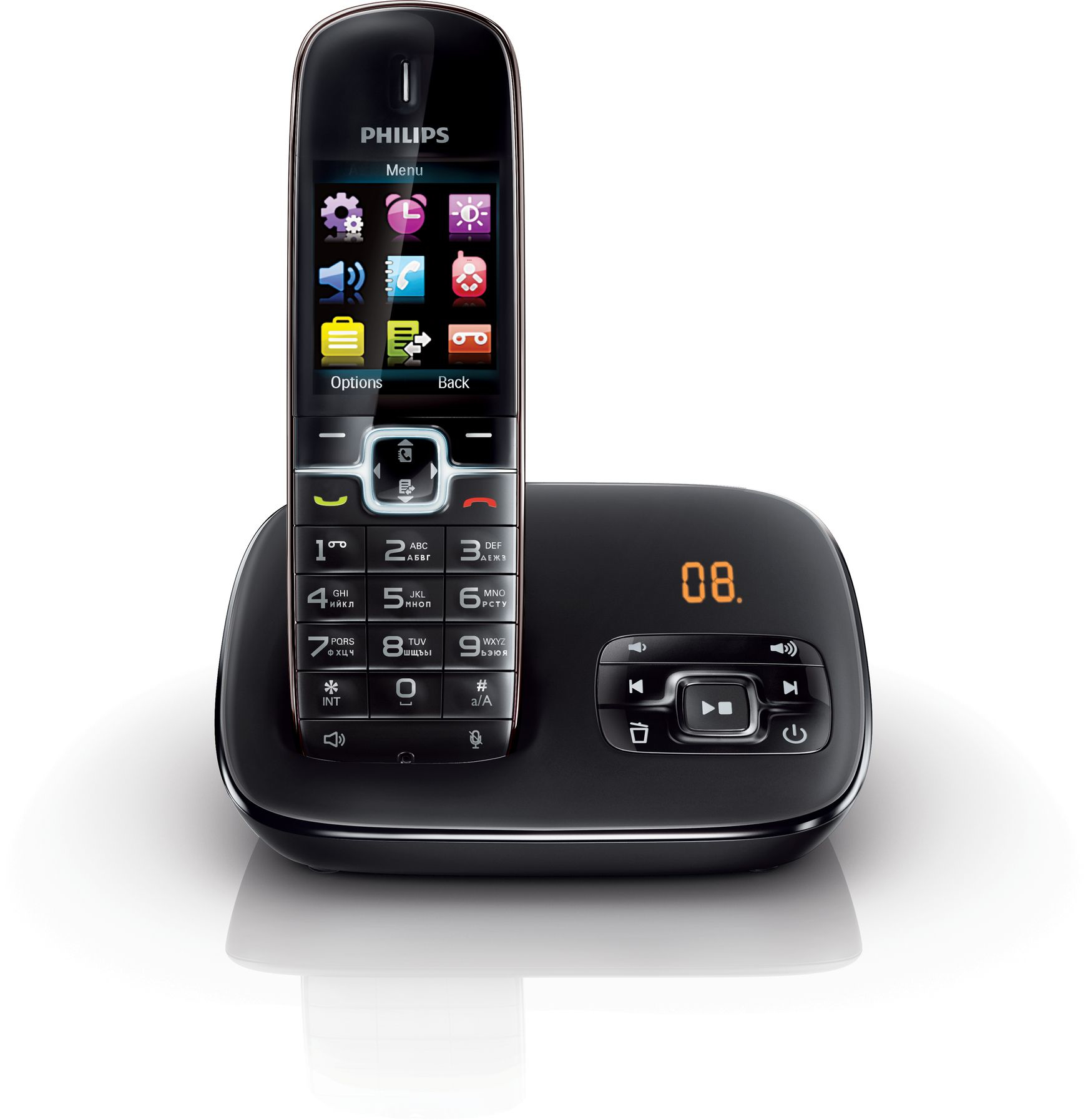 Philips BeNear CD6951B/51 telephone DECT telephone Caller ID Black – image 2