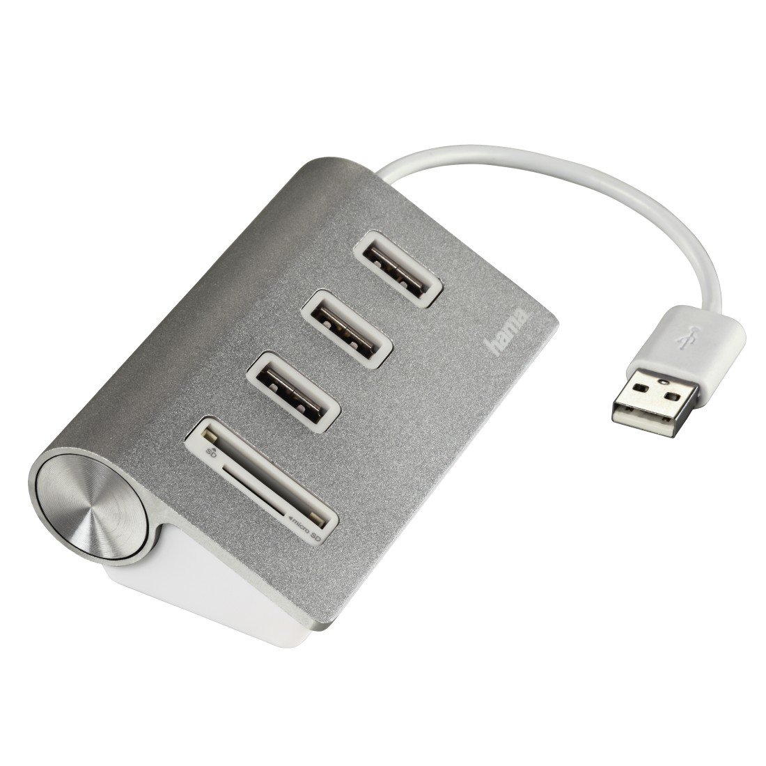Hama 00054142 card reader USB 2.0 Silver – image 1