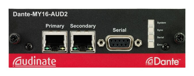 Yamaha DANTE-MY16-AUD2 Internal Ethernet 1000 Mbit/s – image 2