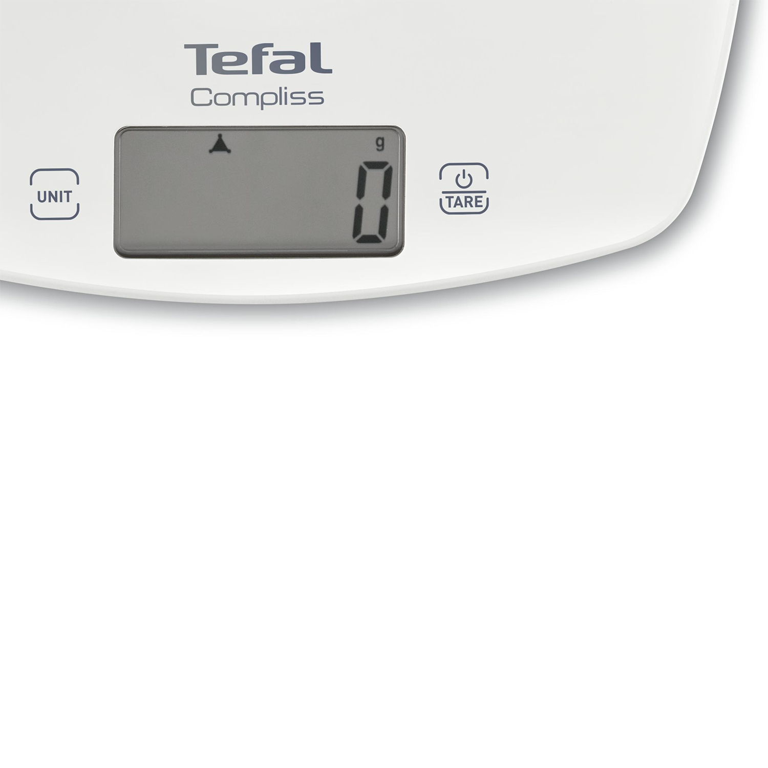 Tefal Compliss White Countertop Square Electronic kitchen scale – image 4