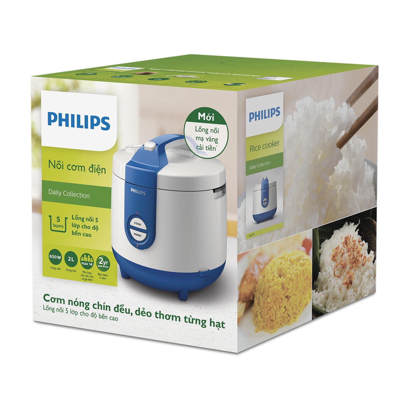 Philips Daily Collection HD3119/66 rice cooker – image 3