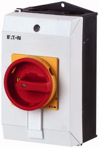 Hovedafbryder Eaton T0-2-1/I1/SVB 20 A 3-polet - rød/hvid/gul