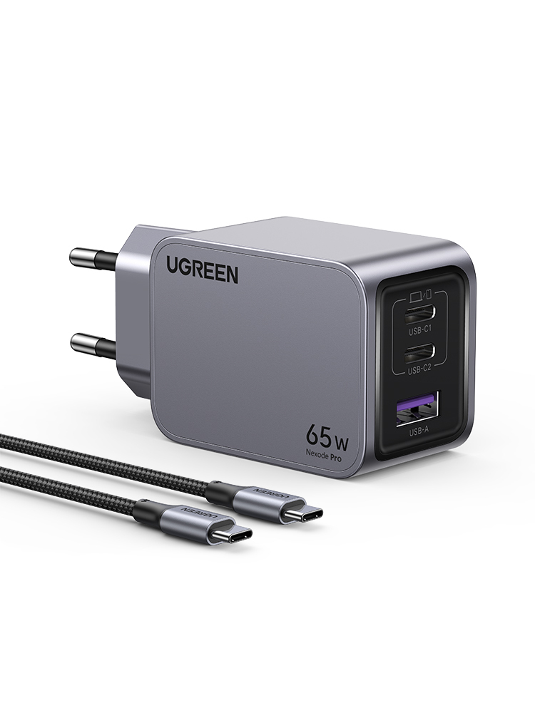 Ugreen 25871 mobile device charger Universal Grey AC Fast charging Indoor – image 2