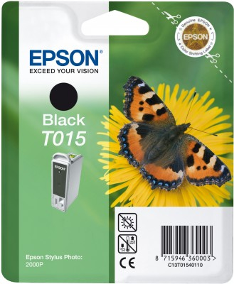 Epson Singlepack Black T015