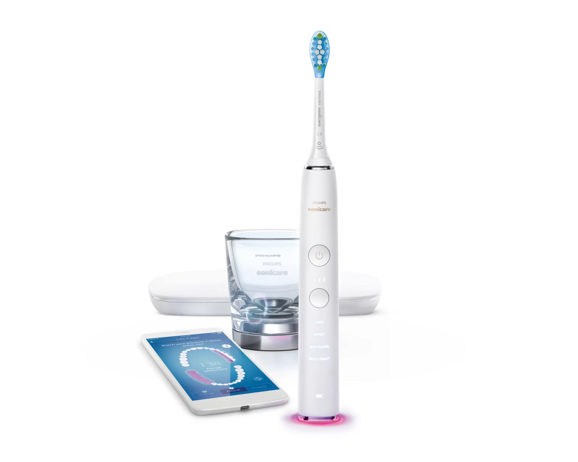 Philips Sonicare DiamondClean Smart HX9903/09 electric toothbrush Adult Sonic toothbrush White – image 1