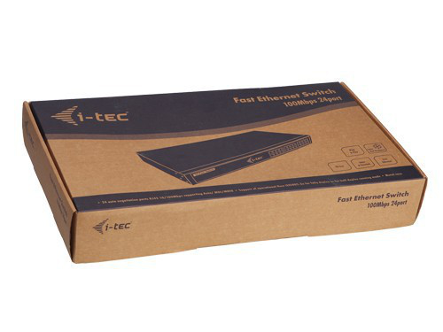 i-tec SW100P24 network switch Managed 1U Black – image 2