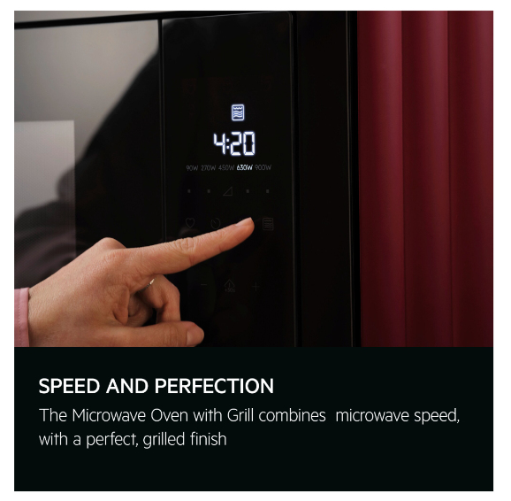 AEG OB6GM261UB Black Grill microwave Built-in – image 4