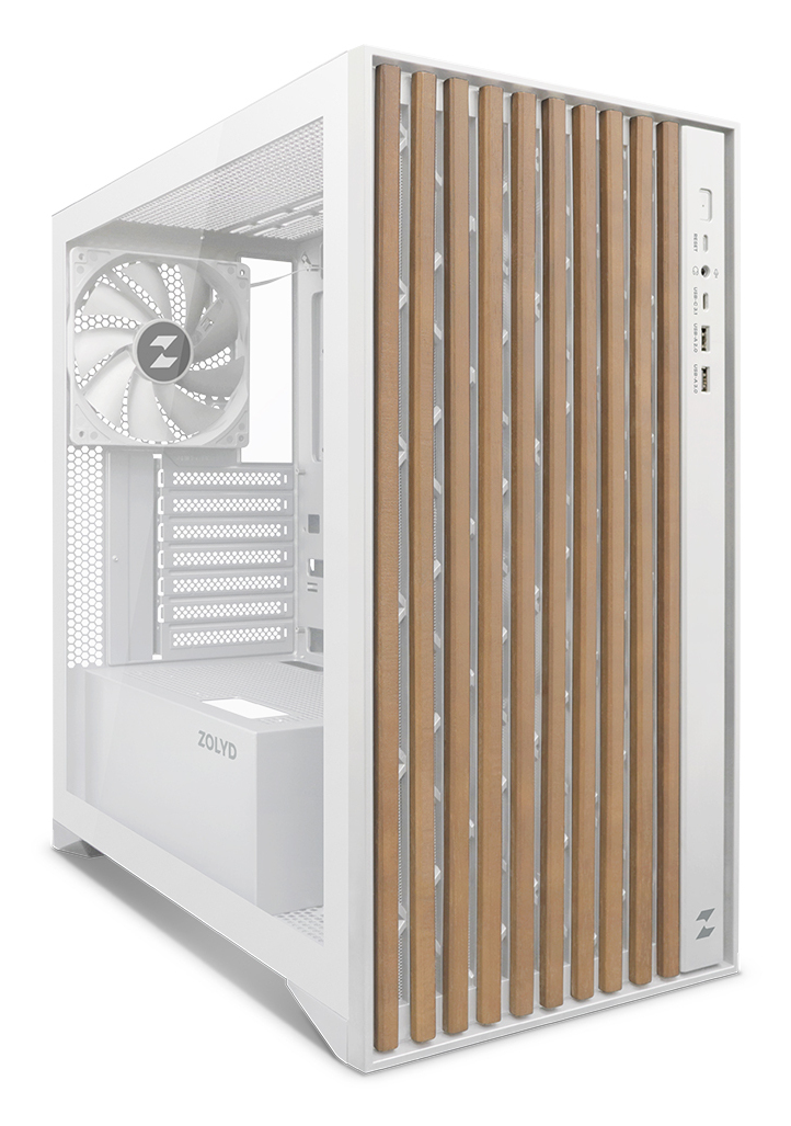 Zolyd Dynaria Midi Tower White, Wood