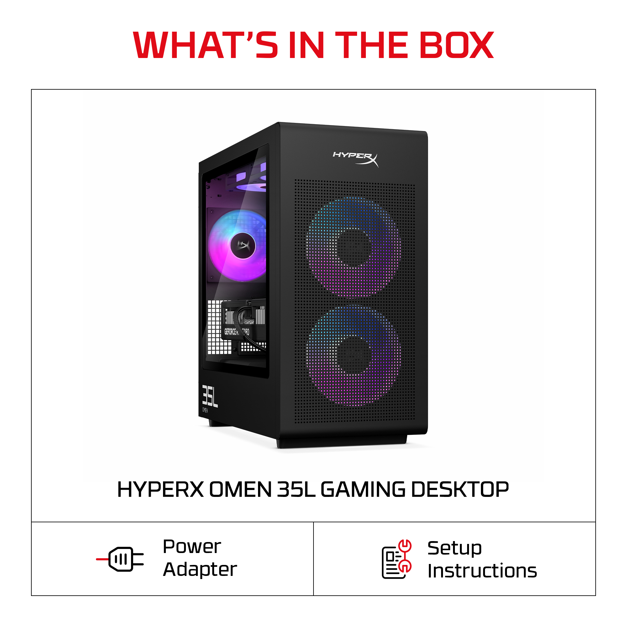 HP HyperX OMEN 35L Gaming Desktop GT18-0400na PC – image 6