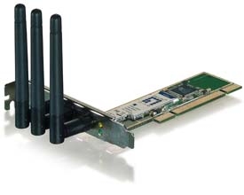 LevelOne MIMO Wireless PCI Card