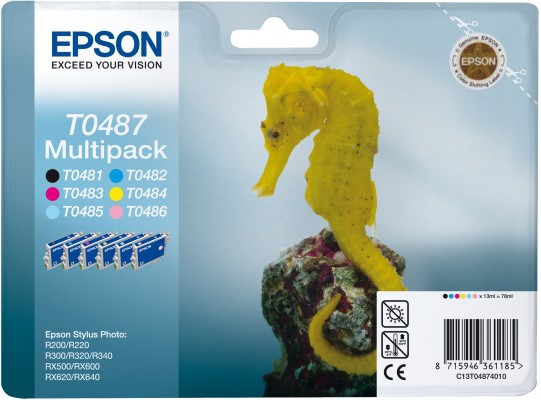 Epson Multipack 6-colours T0487