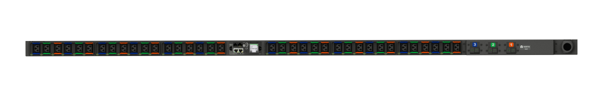 Vertiv VP7N30AQ power distribution unit (PDU) 6 AC outlet(s) 0U Black