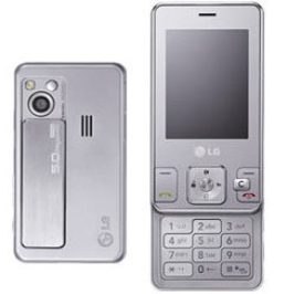 LG KC550 6.1 cm (2.4") 110 g Silver Feature phone – image 2