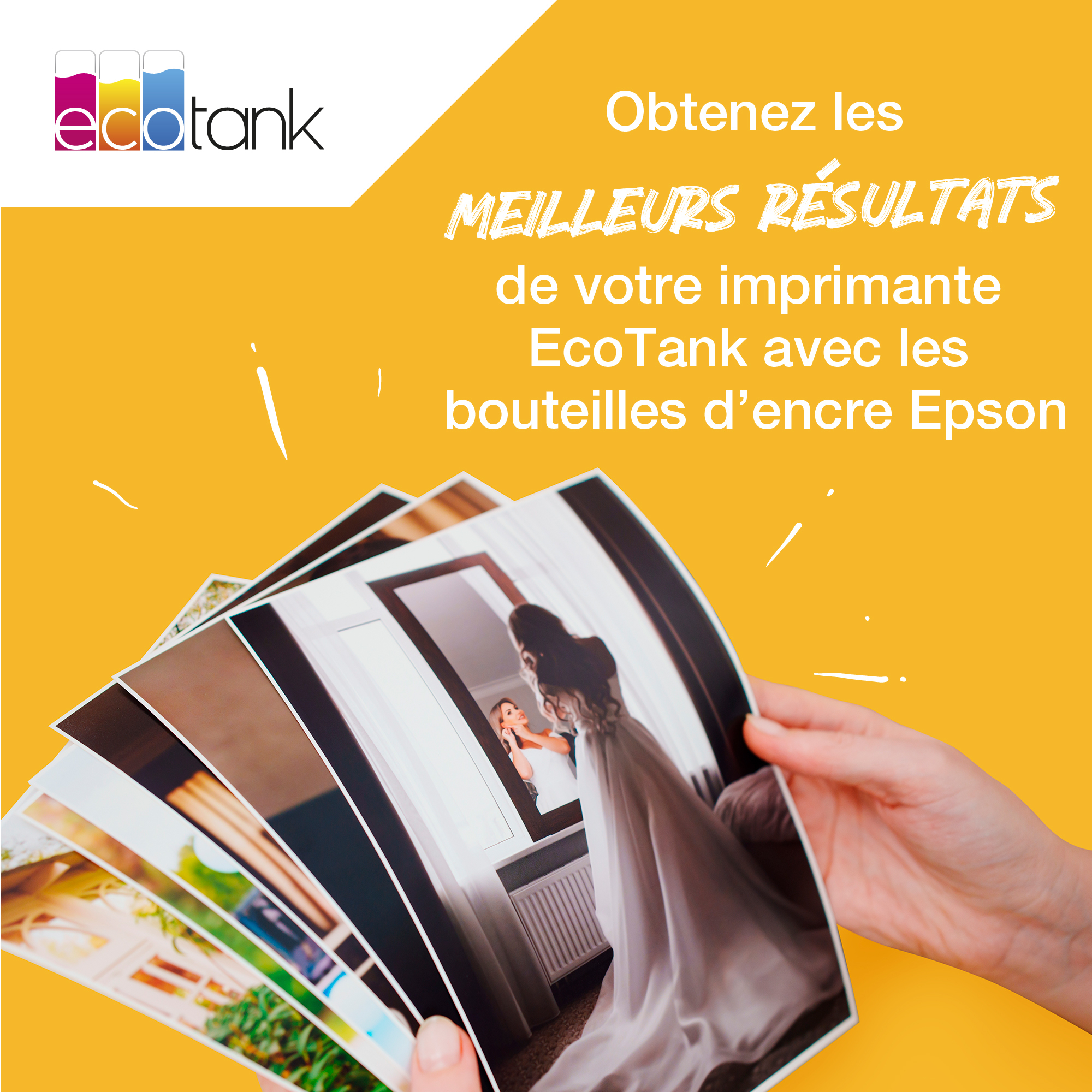 EPSON 1LB 107 EcoTank Yellow Ink Bottle