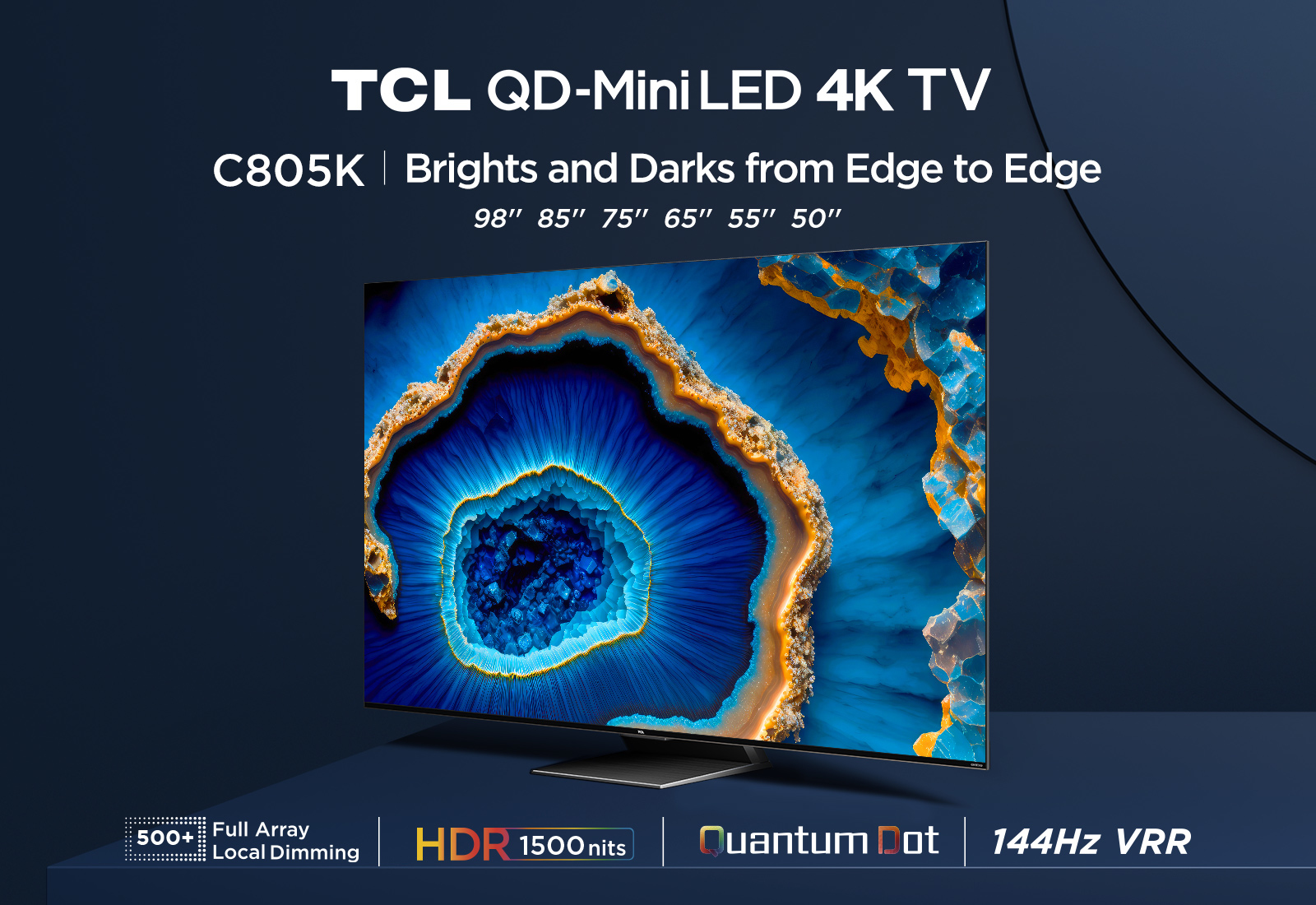 TCL C80 98C805K TV 2.49 m (98") 4K Ultra HD Smart TV Wi-Fi Black 1500 cd/m² – image 5