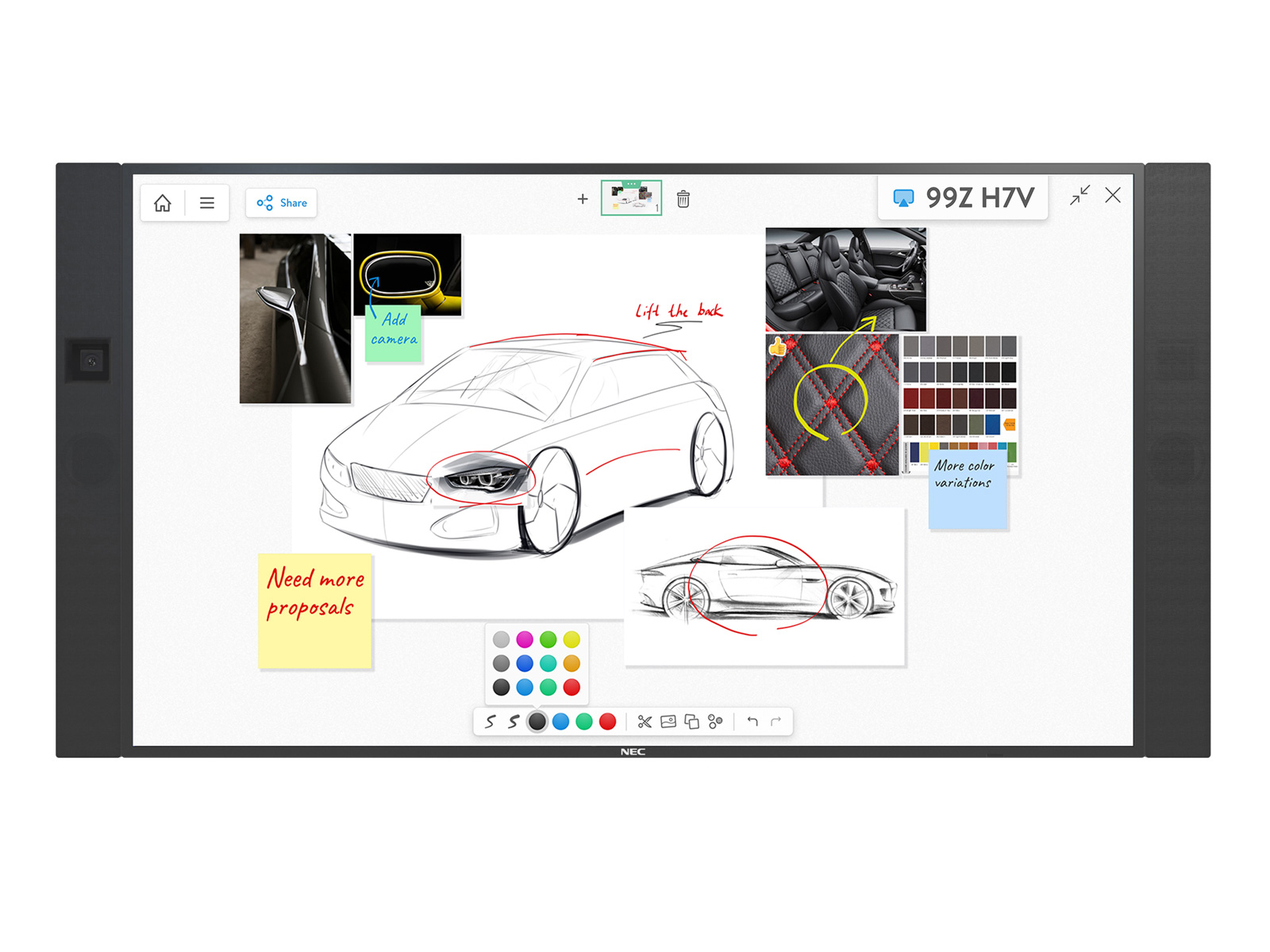 NEC InfinityBoard 2.1 QL – image 3