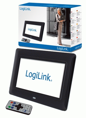 LogiLink 8" Digital Photo Frame – image 2