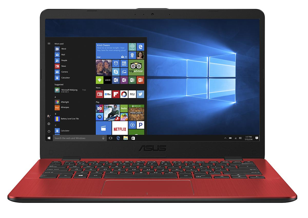 ASUS Vivobook 14 X405UA-EB716T Intel® Core™ i3 i3-6006U Laptop 35.6 cm (14") Full HD 4 GB DDR4-SDRAM 128 GB SSD Wi-Fi 5 (802.11ac) Windows 10 Home Red – image 2
