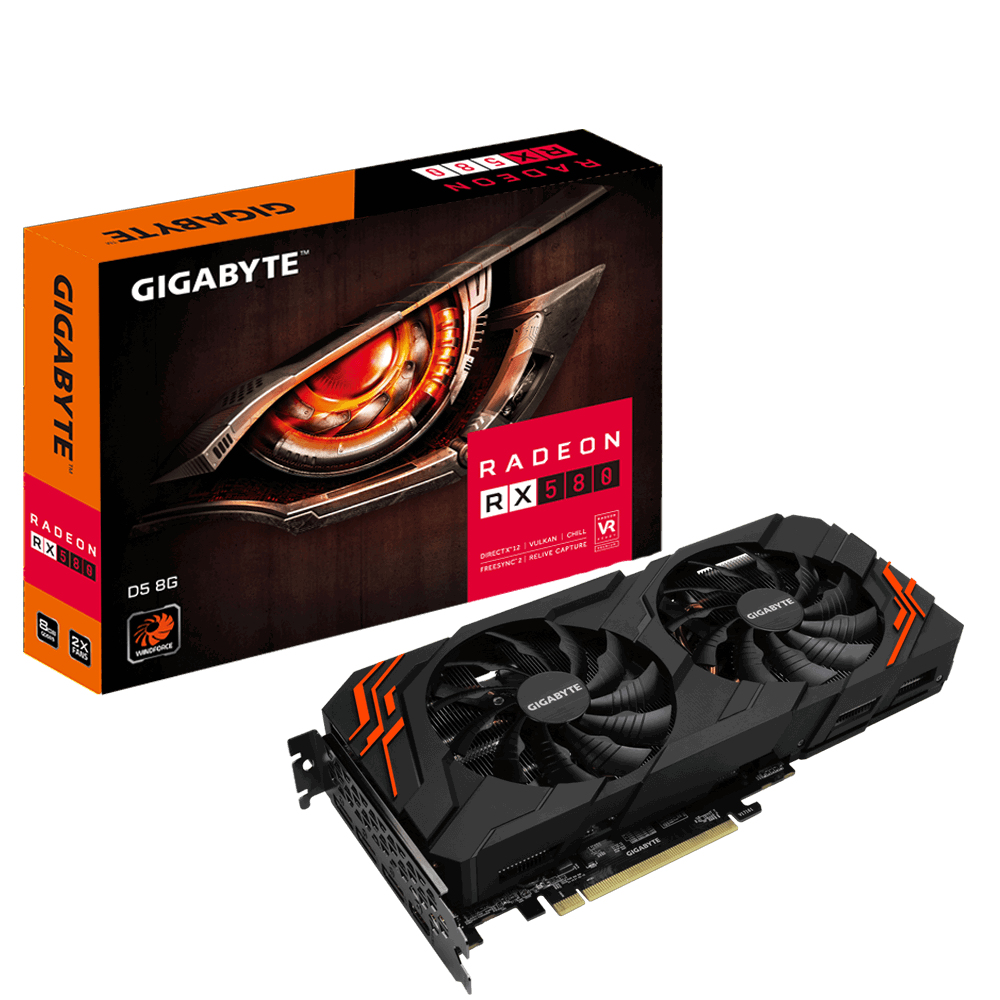 GIGABYTE Radeon RX 580 D5 – image 1