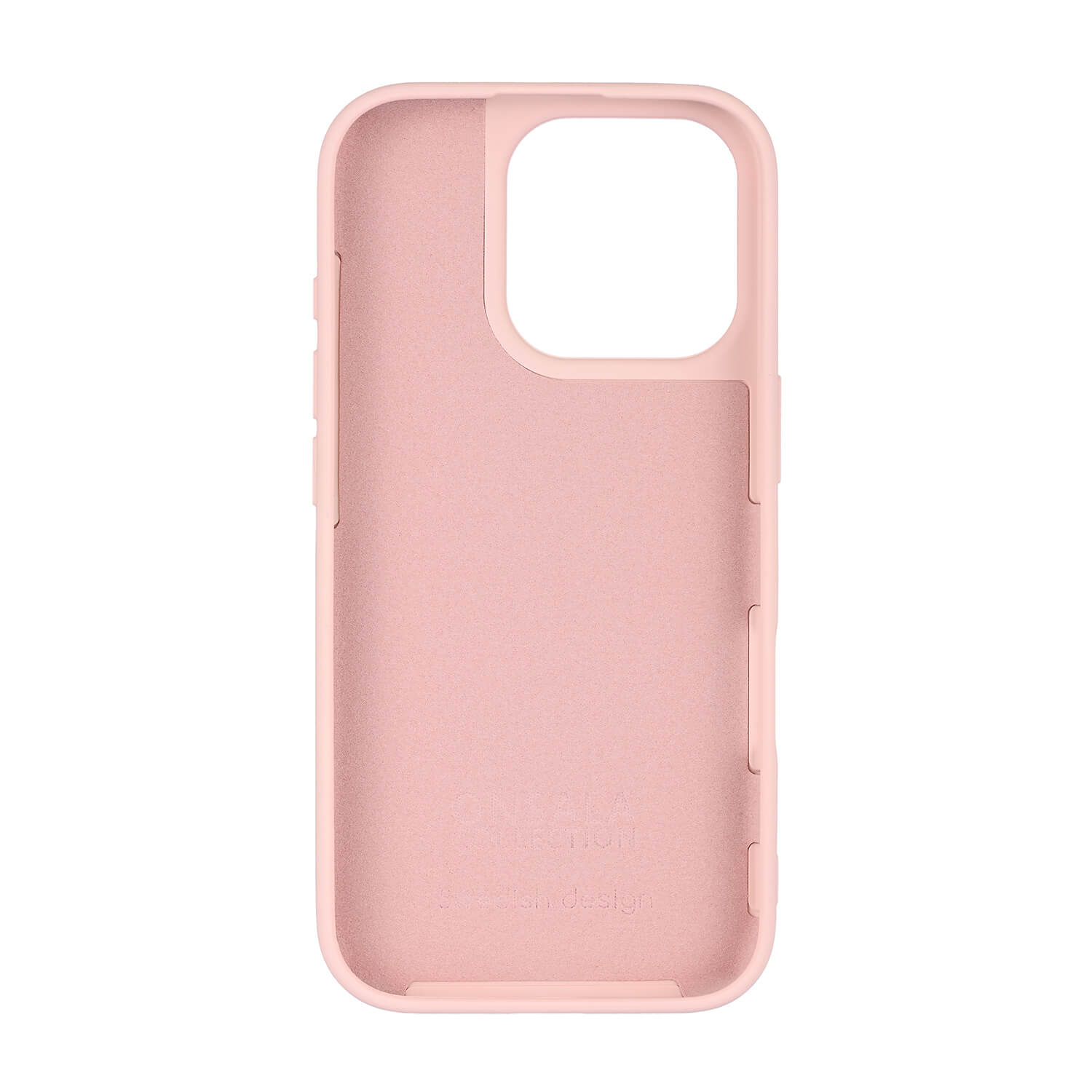 Onsala Phone Case with Silicone Feel Chalk Pink - iPhone 16 Pro – image 3