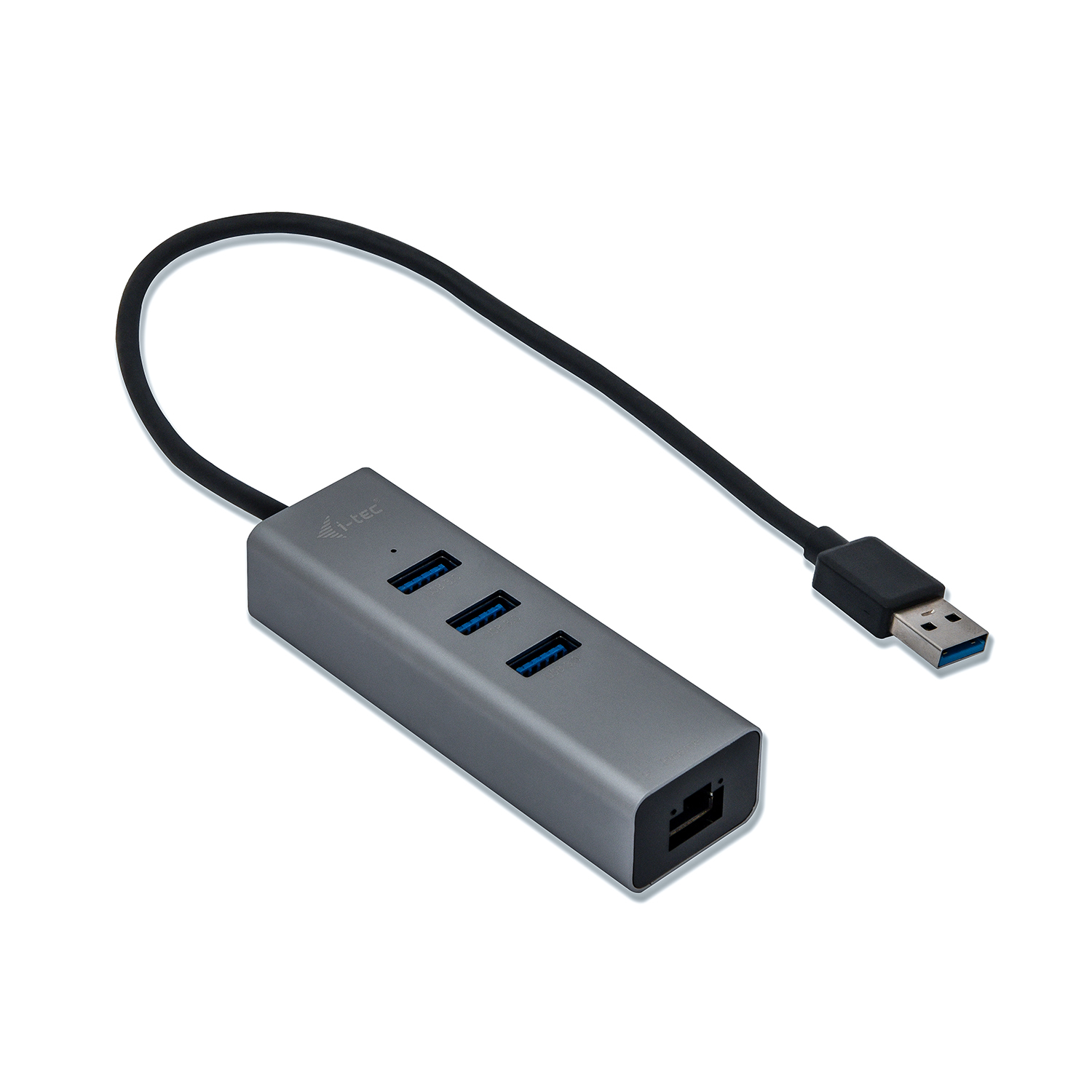 i-tec Metal USB 3.0 HUB 3 Port + Gigabit Ethernet Adapter – image 2