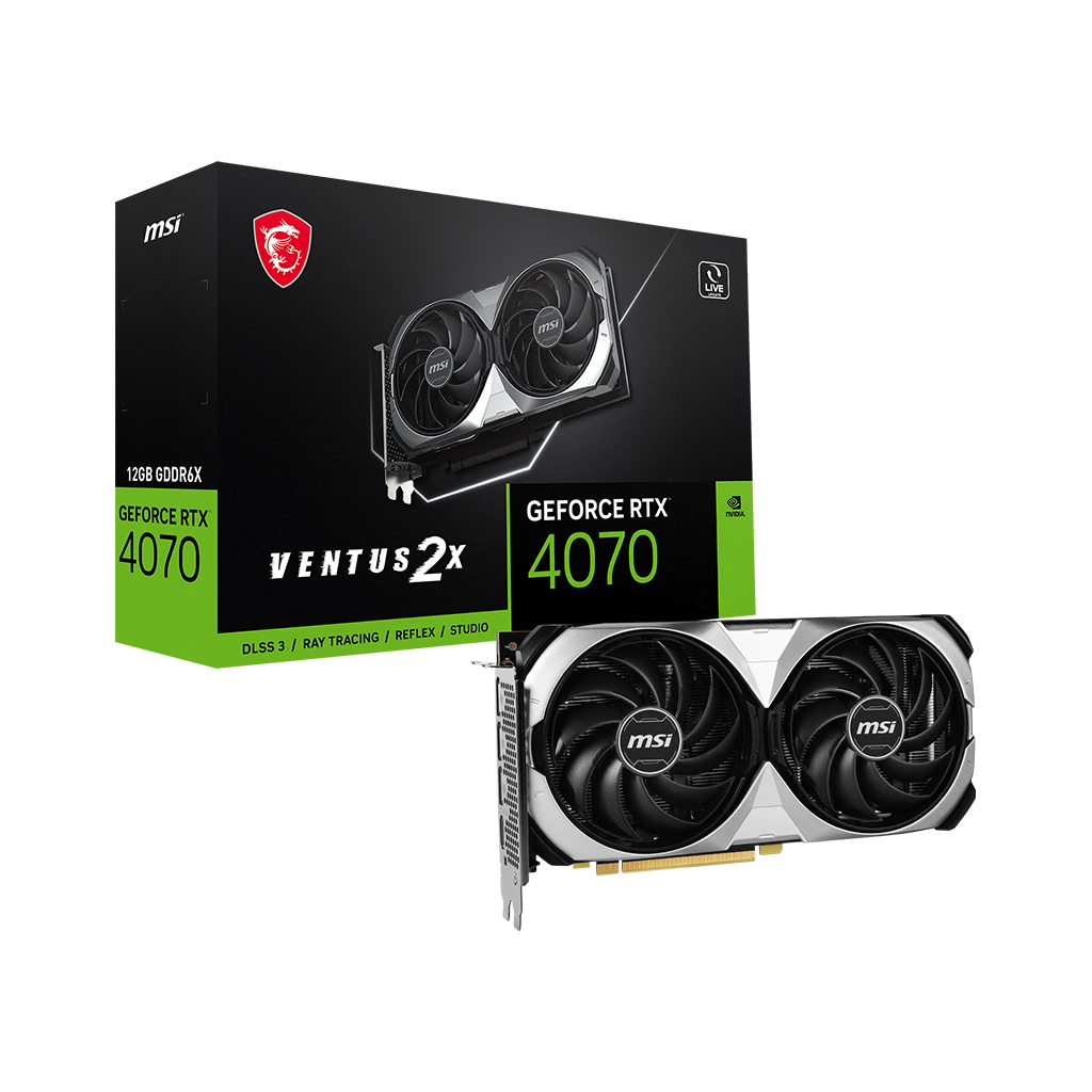 MSI GEFORCE RTX 4070 VENTUS 2X – image 7