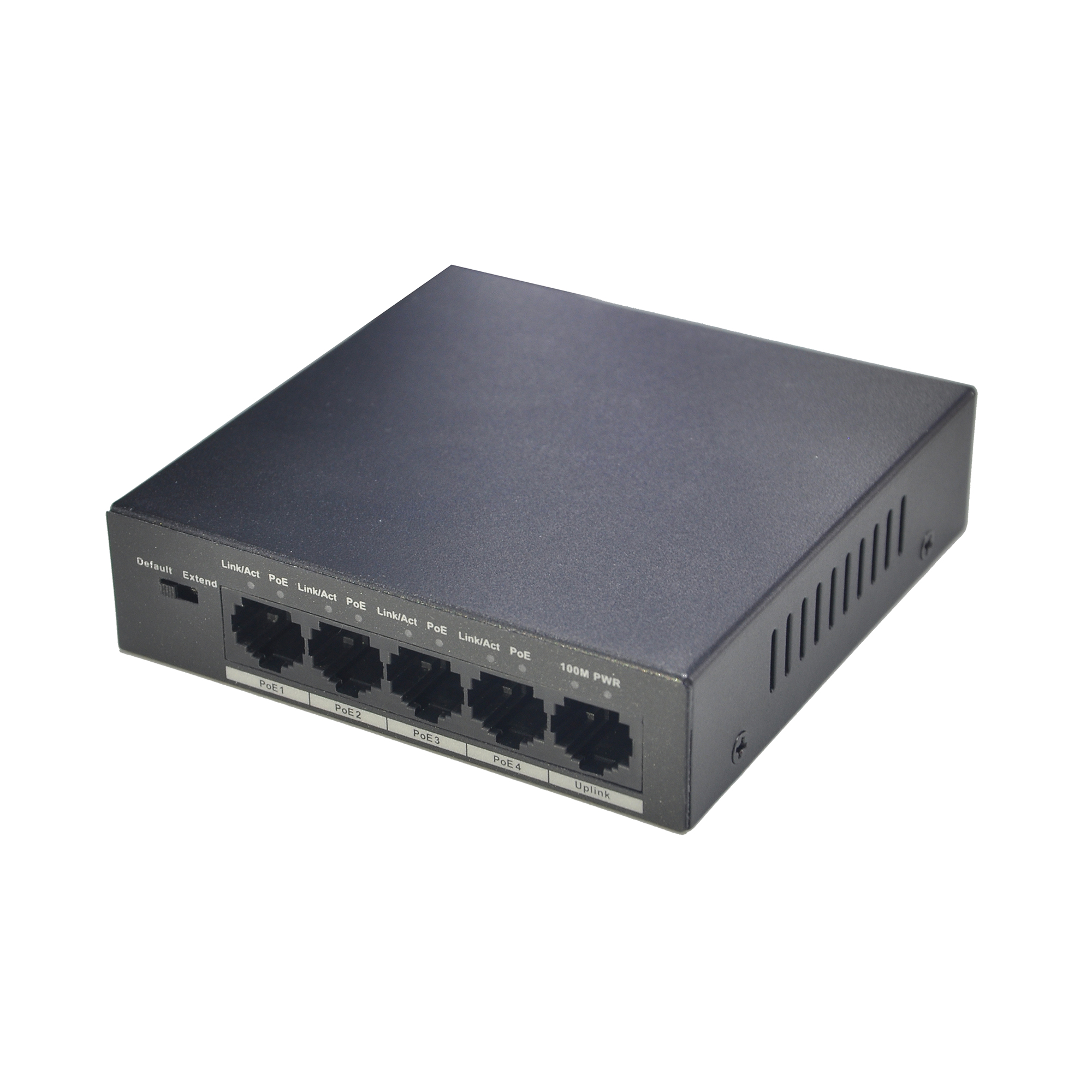 Dahua Technology DH-PFS3005-4P-58 network switch Unmanaged Fast Ethernet (10/100) Power over Ethernet (PoE) Black