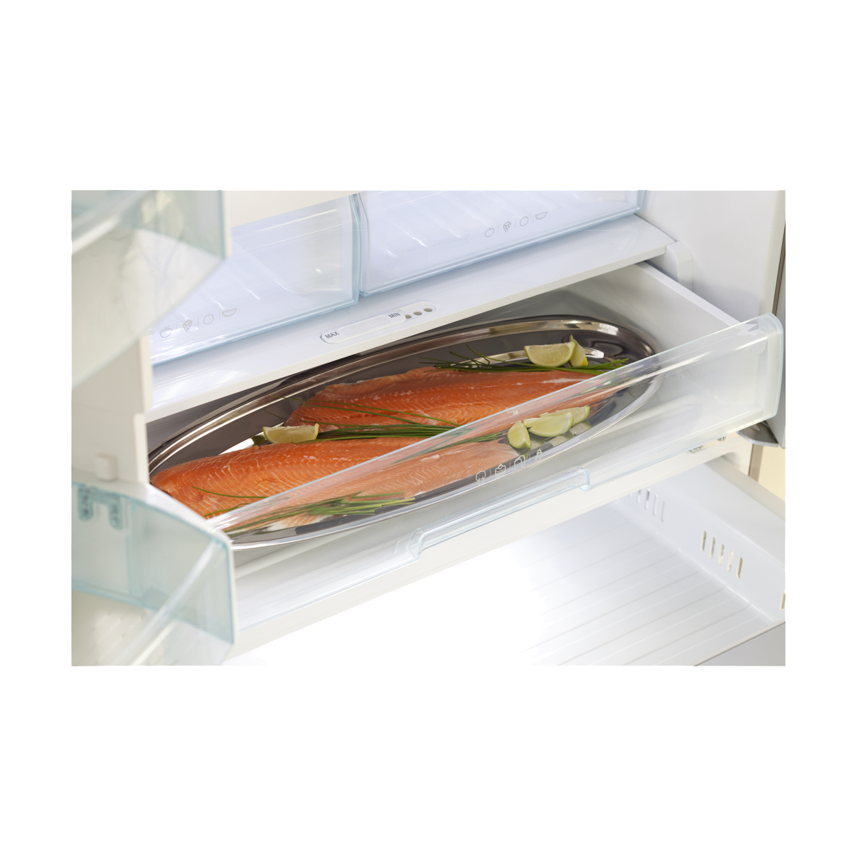 Haier HB21FGRAA side-by-side refrigerator Freestanding – image 8
