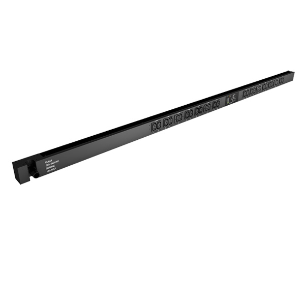 CyberPower PDU20MVHVT24FNET power distribution unit (PDU) 24 AC outlet(s) 0U Black – image 1