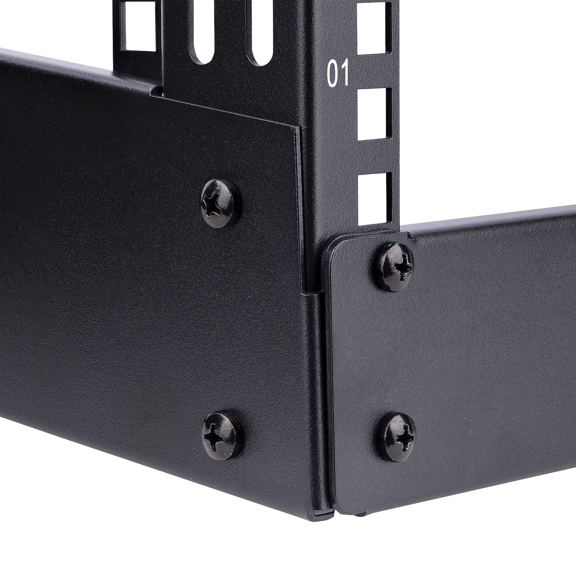 StarTech.com 4U 19" Desktop Open Frame Rack - 2 Post Free-Standing Network Rack Switch Depth for Patch Panel/Data/IT/AV/Communication/Studio/Computer Equipment – image 7