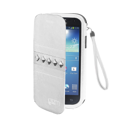 Celly GLAGESS4M04 mobile phone case Folio White