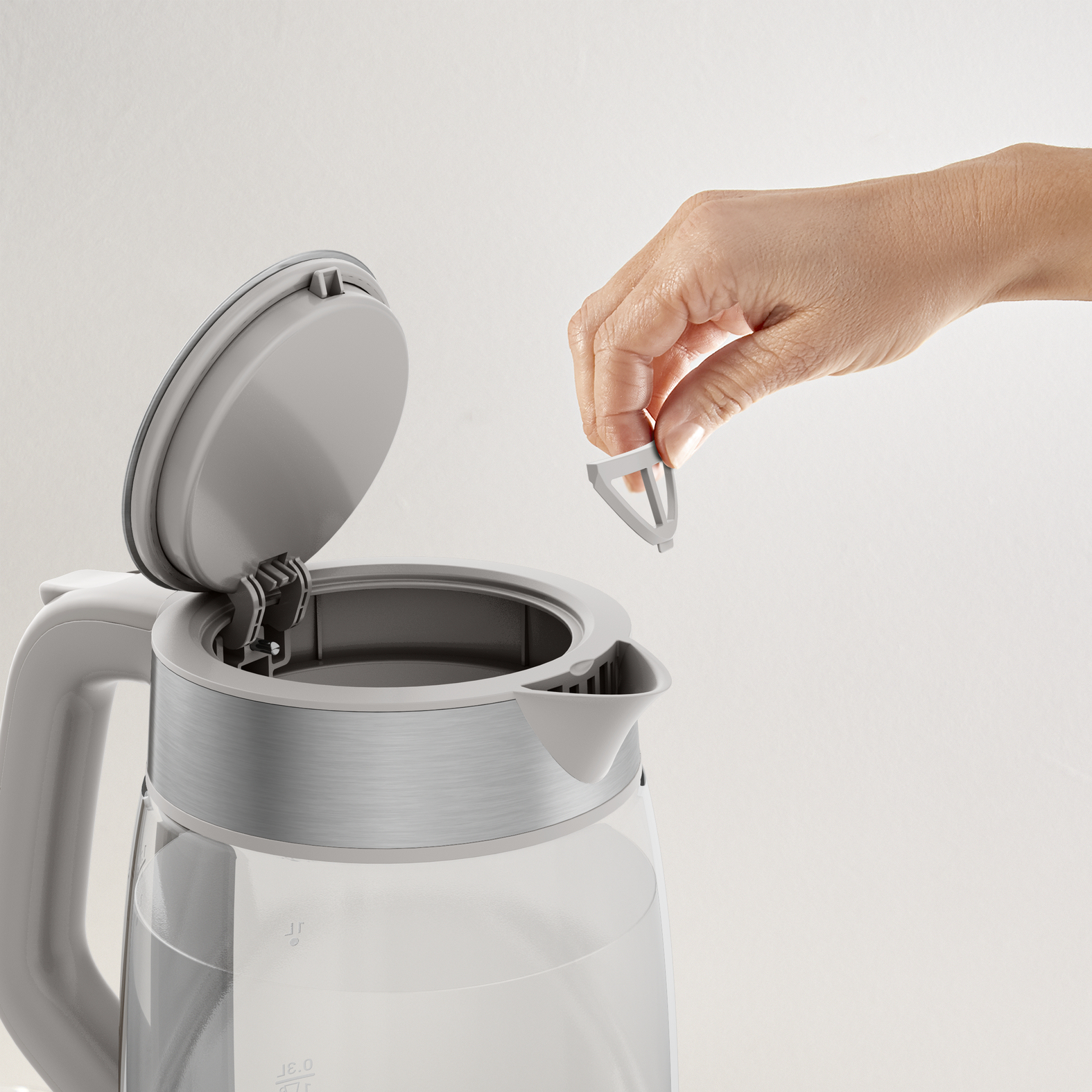 Tefal Glass Kettle KI605B30 electric kettle – image 9