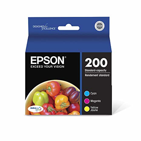Epson 200 ink cartridge 3 pc(s) Original Standard Yield Cyan, Magenta, Yellow