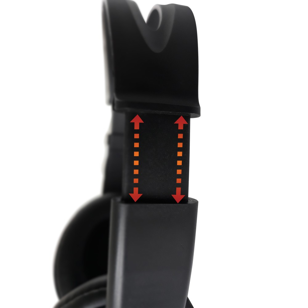 Techly ICC-SH-555TY headphones/headset Wired Head-band Office/Call center Black, Silver – image 8