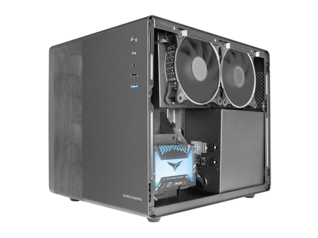 Mars Gaming MC-MPRO Mini Tower Black – image 3