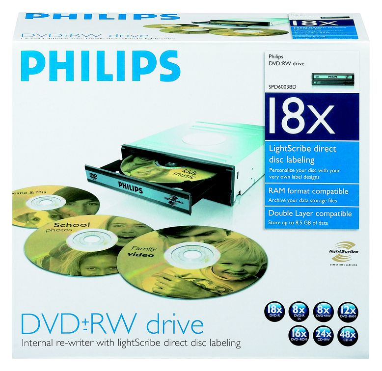 Philips SPD6003BD DVD 18x ReWriter Internal Drive – image 2