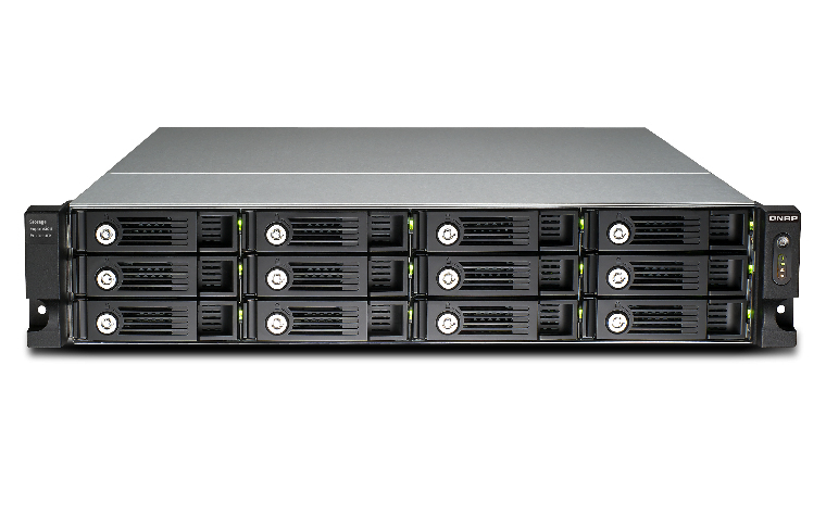 QNAP UX-1200U-RP 36TB (12 x 3TB RED PRO HDD) – image 6