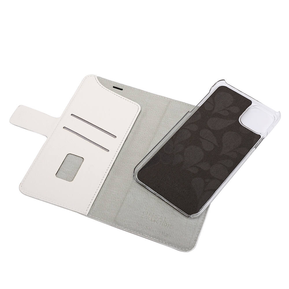 Onsala Wallet Case Saffiano White - iPhone 11 Pro Max – image 3