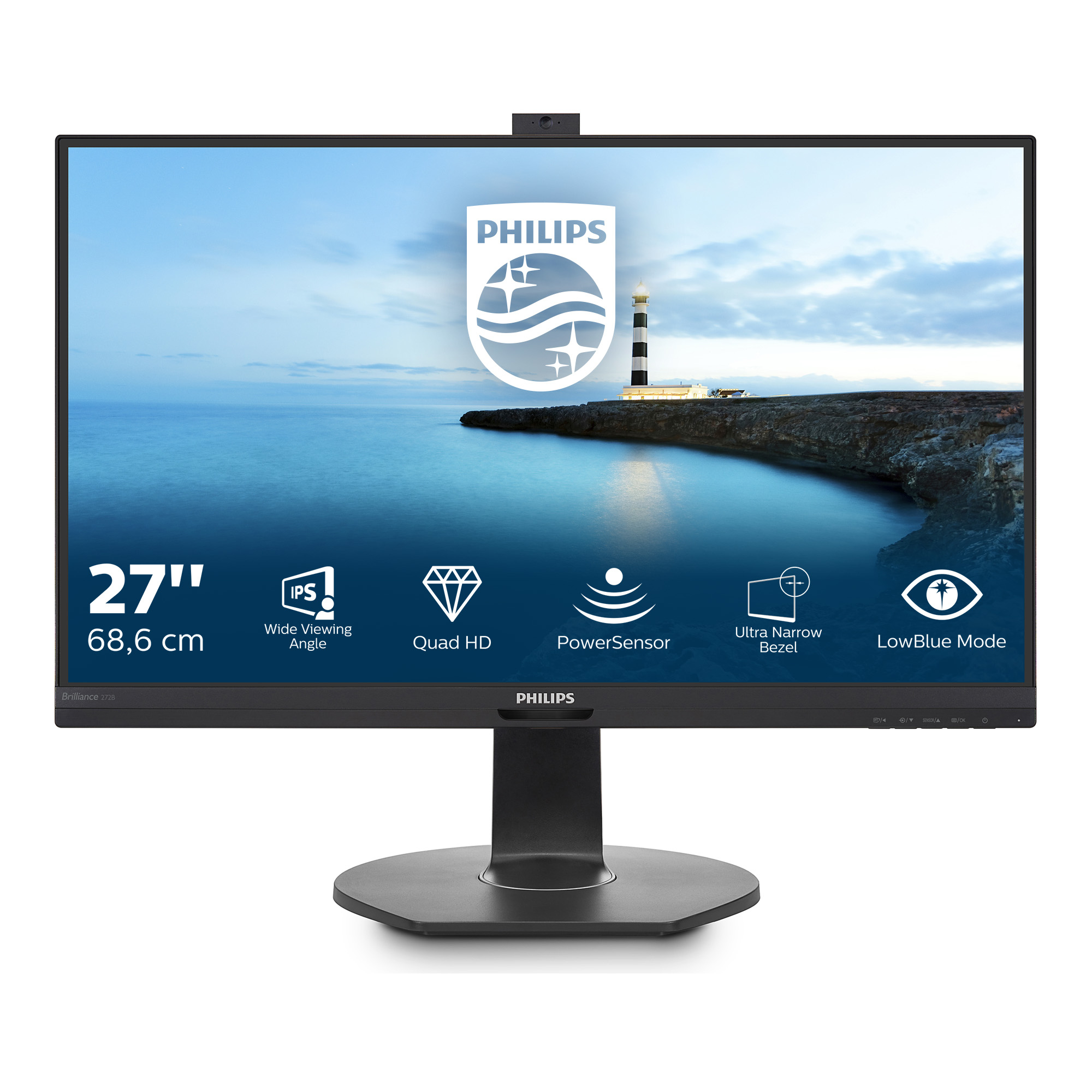 Philips B Line QHD LCD Monitor with PowerSensor 272B7QPTKEB/01 – image 2