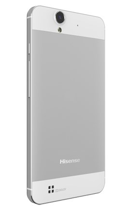 Hisense U800 12.7 cm (5") Single SIM Android 4.4 3G Micro-USB 1 GB 2000 mAh Silver, White – image 2