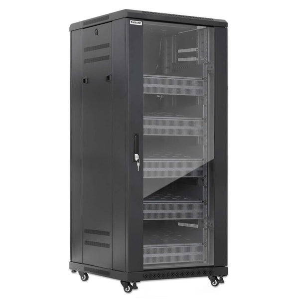 Intellinet Pro Line Network Cabinet with Integrated Fans, 27U – image 2