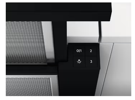 Electrolux DAL5536SW Semi built-in (pull out) Black 610 m³/h – image 2