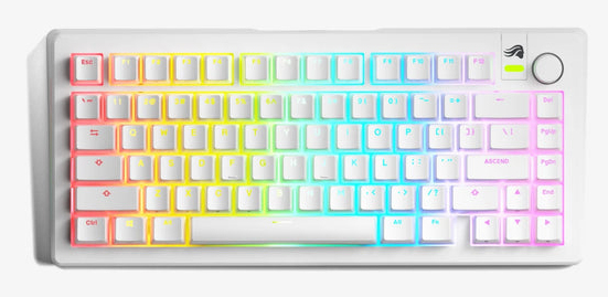 Glorious PC Gaming Race GMMK 3 Prebuilt tastiera USB QWERTY Inglese US Bianco