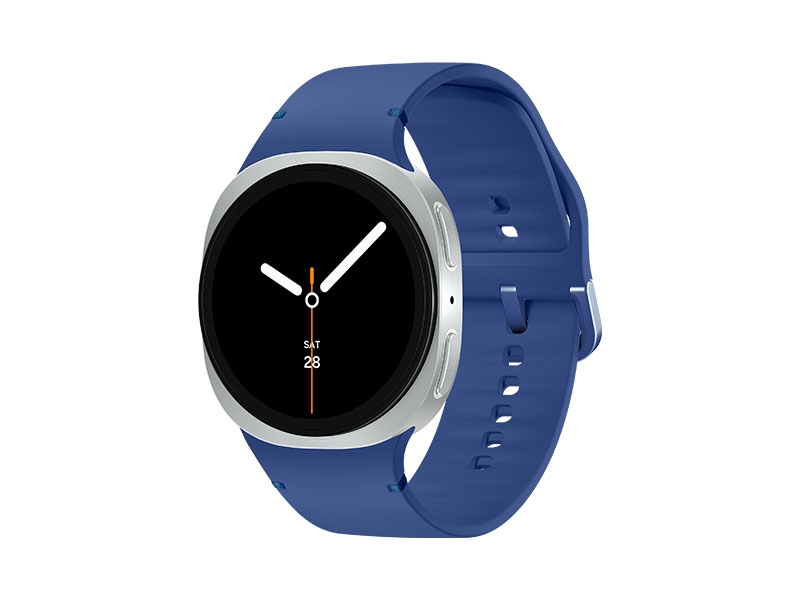 Samsung Galaxy Watch 8, Bluetooth, 40mm, Sport Band, White, S/M + Sport Band, Blue, M/L – image 1